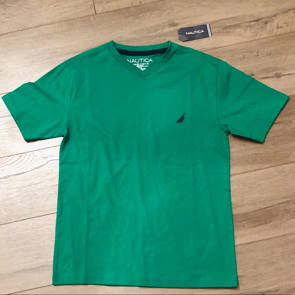 New Boys Nautica Short Sleeve Shirt